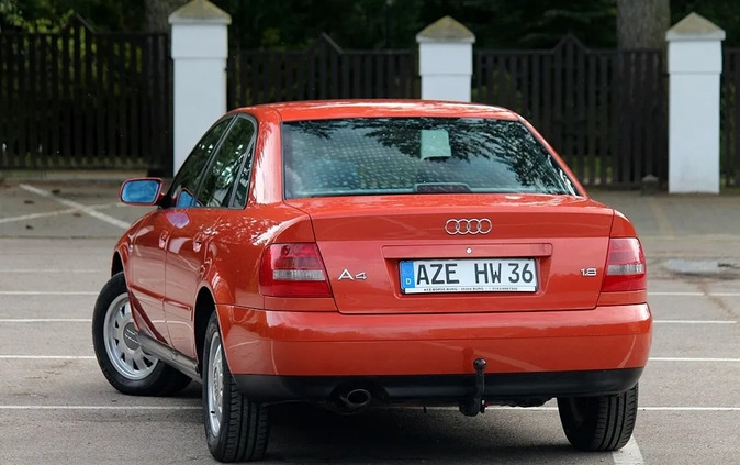 Audi A4 cena 12900 przebieg: 125000, rok produkcji 2000 z Biecz małe 596